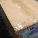 COLAMY Upholstered Fabric Dining Chairs Set of 2, Parsons Dining Room Kitchen Side Chair with Nailhead Trim and Wood Legs - Beige