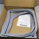 2 Pack-W10830162 Refrigerator Door Gasket Replacement for Whirlpool, Kenmore, Kitchen-Aid Refrigerator Door Seal, 39.7"x16.9" Fridge Door Gasket Seal fit Model WRF535SMBM00, KBFS20EVMS13, IX6HHEXDSM00