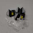 TECKNET Solar Step Lights for Outside, 2 Adjustable Brightness, 2 Mounting Methods, 24 LEDs Solar Stair Lights Outdoor, IP67 Waterproof Deck Light for Yard, Porch, Front Door, Patio, Garden 3000K