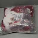 Ramees Christmas Throw Blanket, Christmas Decorations Blankets and Throws, Fuzzy Cozy Soft Warm Fleece Sherpa Winter Holiday Blanket for Bed Couch Sofa Reindeer Snowflakes