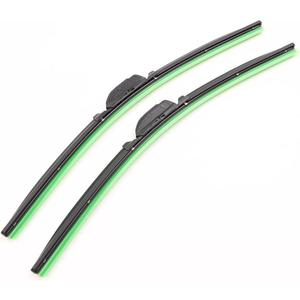 Wiper Car Wiper Multifunctional Wiper Boneless Multifunctional Wiper Wiper Universal Replaceable Card Head Wiper Window Wipers Car(19 inches/475mm) (21 inches/525mm)