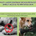 Snugrance Dog Recovery Boot Wound Injured Paws Protector Dog Shoes 2PCS (M) | Wound Recovery Lick-Proof Protection Non-Slip Pet Shoe Breathable Self-Adhesive Strap Soft Washable Dogs, M