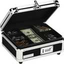 Vaultz® Cash Box, Black
