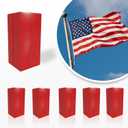 10 Pack Flag Weights for Winds,Magnetic Flag Weights for Bottom Plastic Covered Waterproof Magnet Weights Stopping Outdoor Flag Drapery Tangles,Suitable for Outdoor American Flags and Garden Flags