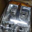 APSVE For 2007 2008 2009 2010 2011 2012 2013 GMC Sierra 1500 Headlights Assembly for 2007-2014 Sierra 2500 HD 3500 HD Chrome Housing Amber Reflector Headlamp Replacement Pair Driver and Passenger