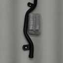 Mokuo Motorcycle Highway Extend Footrest Bar in Heavy Iron Material Come with Foot Peg,Compatible with Yamaha Zuma 2015-2021,Black Color