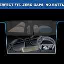 2026 Upgrade Center Console Organizer fit for 2025 2026 Ford Bronco 4 Door Bronco Center Console Storage with Rubber Mats for Ford Bronco 2025+ Storage Accessories|Not for 2 Dooor/Manual/Sport Model|