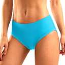 Women's 4D Padded Bike Underwear Cycling Bicycle Shorts Mountain Biking Riding Briefs Biker Cycle Spin Undershorts Padding Motorcycle Gear for Women(Sky Blue,L)
