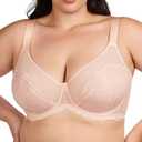 HSIA Bras for Women Lace Unlined Breast Minimizer Bra Full Coverage Bras with Underwire
36DD