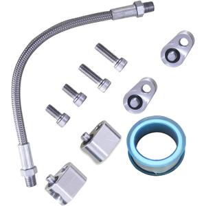 MSCRP LS Throttle Body Bypass Hose kit LS Coolant/Steam Port Crossover Hose Kits