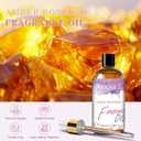 EUQEE Amber Fragrance Oil for Candle Making 100ml/3.38 Fl Oz | Essential Oil for Home, Long Lasting Aromatherapy Oil for Diffuser, Soap Making, Laundry, Home Fragrance Gift
