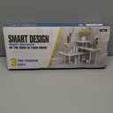 JayRex Bathroom Organizer Countertop Corner Shelf, 3 Tier Moveable Organizer for Make Up, Dresser Table, Desktop (White)