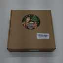 5.9FT Artificial Christmas Garland String Lights with 162 Snowy Red Berries 55 Green Leaves 20 LED Lights Battery Operated for Xmas Mantle Indoor Outdoor Holiday Christmas Thanksgiving Decoration