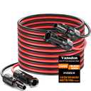 Vansdon 2x50 Feet Solar Panel Extension Cable- 10AWG Solar Cable Solar Panel Cable with Female and Male Waterproof Connectors for RV, Photovoltaic Systems, 50 Feet 10AWG