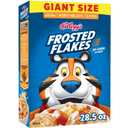 Kellogg's Frosted Flakes Breakfast Cereal, Fat Free, Giant Size, 28.5 oz (EXP 01/23/27)