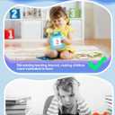 German and English Talking Flash Cards for Toddlers, 510 Sight Words Bilingual Learning Toys for Children, Autism Pocket Speech Therapy Toys, Deutsch Vocabulary Educational Flashcards