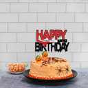 Glitter Have a Killer Birthday Cake Topper Bloody Halloween Happy Birthday Cake PickHorror Classic Theme Halloween Party Cake Decorations