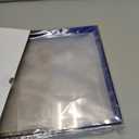 XMQMCF 8x10 Inch Acrylic Picture Frame, Blue Floating Magnetic Photo Frame for Desktop or Wall Decoration