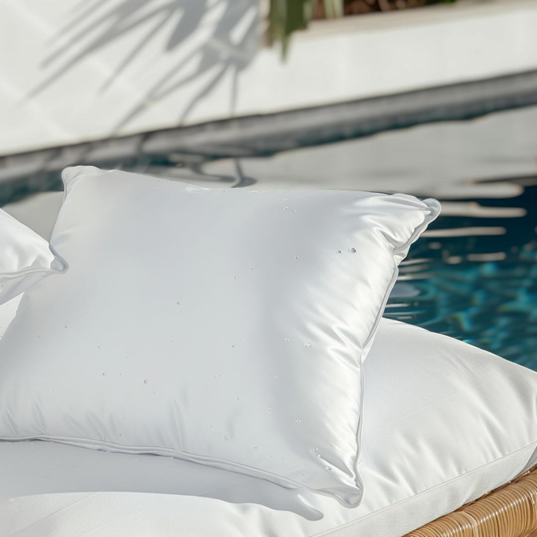 CLOUDOTE Indoor/Outdoor Waterproof Throw Pillow Insert (13"x21"), Decorative Pillow for Sofa, Couch, Bed, Chair Cushion