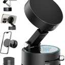 AIWOGEP Magnetic Phone Holder for Car Mount,Vacuum Magnetic Suction Car Accessories for Women Men iPhone 16 Pro Max 15 14 13 12 Plus Samsung Huawei (Black)