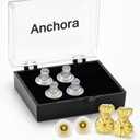 18K Gold Earring Backs with Silicone, Hypoallergenic Soft Locking Replacements for Stud Earrings, Secure Support Earring Backs for Droopy Ears, Clear Non-Irritating Backings