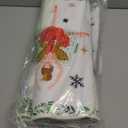 Nutcracker Christmas Decor Kitchen Rugs Floor Mats Set of 2, Nutcrackers Xmas Gifts Indoor Christmas Decorations, Nutcracker Kitchen Floor Mats for in Front of Sink, Non Skid & Washable