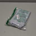 CARRIE HOME Light Blue Boho Striped Pillow Covers 18x18 Farmhouse Outdoor Pillow Covers Blue Room Decor for Couch Sofa Bedroom Set of 2