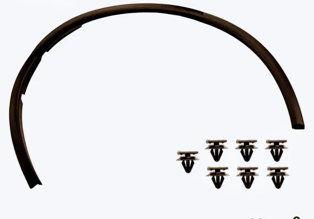 Dasbecan Front Wheel Arch Fender Trim Moulding Molding Compatible With Dodge Durango 2011-2018 Fender Flares Left Driver Side Replaces# CH1290112 57010621AD