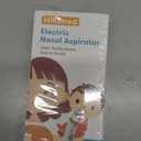 Electric Nasal Aspirator for Baby, Nose Aspirator for Toddlers, Waterproof Baby Nose Sucker, Nose Cleaner with 3 Silicone Tips, Adjustable Suction Level, Music and Light Soothing Function,Green