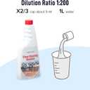 roborock Official Floor Cleaning Solution, Floor Cleaner for Hardwood Tile Hardfloor, Compatible Robot Vacuums with Mopping and Wet Dry Vacuum, 16.2 FL OZ, Dilution Ratio 1:200