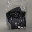 One Shoulder Sequin Sparkly Tops for Women Ruched Glitter Tops Slimming Sparkle Party Shirts (X-Large, Black)