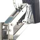 Outboard Motor Bracket Auxiliary Stainless Steel 20HP Heavy Duty Mounting Adjustable Board 2-Stroke
