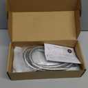 High Pressure 8-Mode Handheld Shower Head with 5 ft Stainless Steel Hose and Adjustable Bracket, Built-in Power Wash to Clean Tub, Clean Corner,Tile & Pets