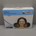 3-in-1 Neck Massager Pillow with Heat Deep Tissue Massage Pillow for Neck Relaxation(Dark Grey)