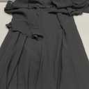 Agnes Orinda Plus Size Chiffon Cocktail Dresses for Women Mesh Wedding Guest Party Overlay Short Dress (1X, Black)