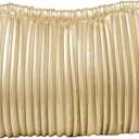 Verdusa Women's Ruched Evening Handbags Clutch Purses Pleated Cloud Crochet Bag (Gold)