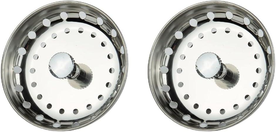 Waste Premium Kitchen Sink Strainer Replacement Basin Drain Filter Stainless Steel