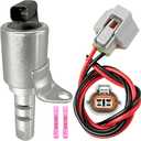 3M4Z6M280AA Engine Intake Variable Valve Timing (VVT) Solenoid & Wiring Harness Compatible with Ford Fusion/Escape, Mazda 3/5/6/CX-7, Lincoln MKZ, Mercury Milan/Mariner #Replaces 917-199