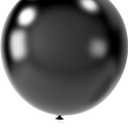 LovesTown 4PCS Giant Balloons - 36inch Black Latex Balloons for Wedding, Engagement, Graduation, Anniversary Decorations