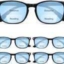 CCVOO 5 pack Reading Glasses for Women/Men, Bifocal, Progressive, Readers for Women/Men, Eye glasses, Blue Light Glasses +4.0
