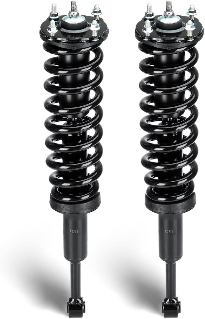 Front Struts Assembly Shock Absorber Compatible with Toyota Tundra 4WD 2007-2020, w/o TRD package models Replace for 171119L 171119R, 2Pcs