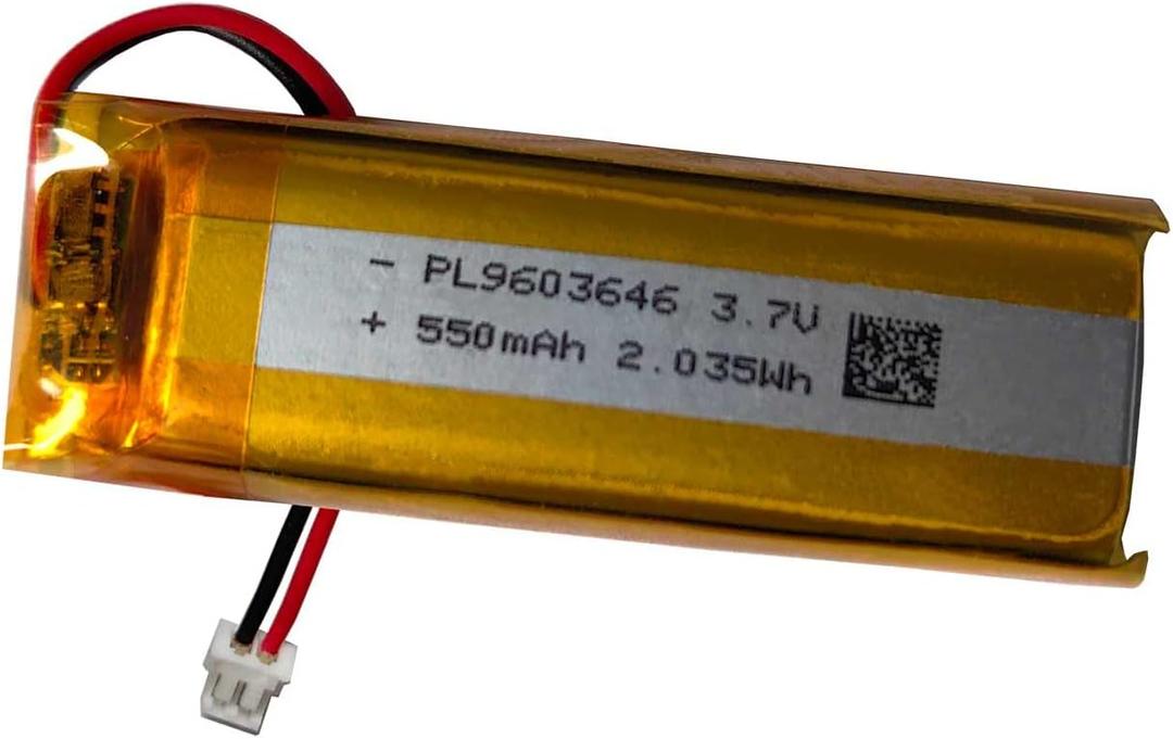 550mAh Battery Replacement for Sena SMART HJC 20B Bluetooth, SMART HJC 10B Bluetooth SP70 SP71 Battery Replacement