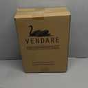 Set of 2 Standard Size Down Pillows - Goose Feather & Down Blend Pillows 440 Fill Power, 100% Cotton Cover, Hypoallergenic, Medium Support