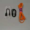 PHILIPS 6 Inch USB-C to USB-A 3.1 Female Adapter, USB-A 3.0 Port, 5 Gbps Transfer Speed, 15W Charging, for iPhone 15/Pro/Max, Galaxy S23/S22/Ultra, Google Pixel, iPad Air/Pro, Black, SWU7113A/27, 3 Ft Audio Cable