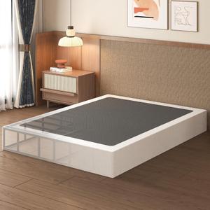 Lutown-Teen 12 Inch King Box Spring High Profile Heavy Duty Bed Base