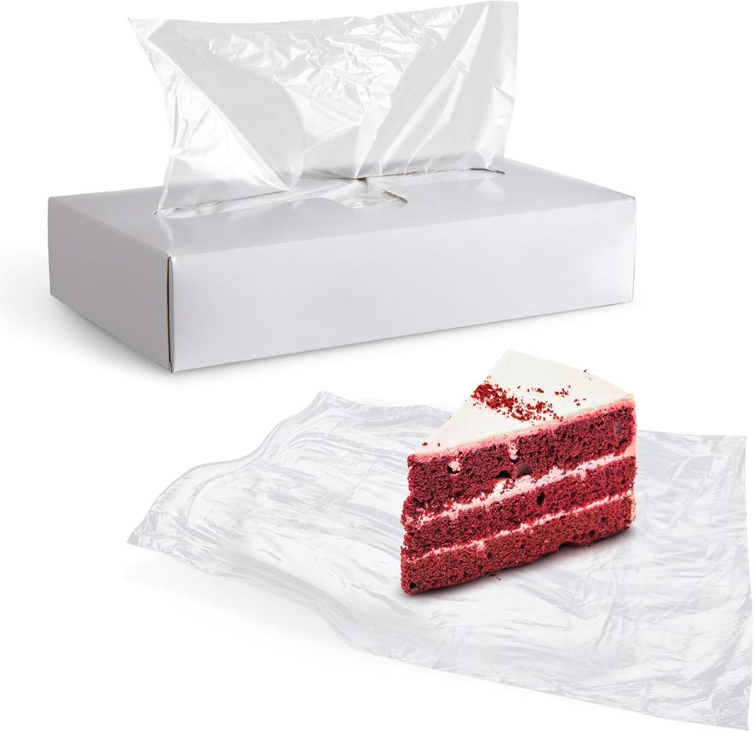 APQ Clear Deli Plastic Sheets, 6 x 10.75 Inch. Pack of 1000 Sandwich Wraps Sheets. Plastic Deli Wrap Sheets. Sandwich Wrapper. Clear Wrap Plastic Deli Sheets. Precut Plastic Wrap Sheets
