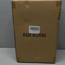 4 Tier Plastic Storage Bins with Lid 23QT, Stackable Storage Containers with Wheels, Folding Storage Boxes, Stackable Storage Bins, Organizers and Storage for Living Room, Office, Dorm (White)