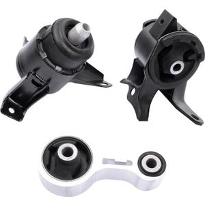 Engine Motor and Transmission Mount Kit, Compatible with 2003-2008 Mazda 6 2.3L L4 Engine,Replace OE A3907 GJ6A39070 A6494 GK2E39060D A6497 GK2A3904XB GK2A39040 GK2A39040A Set of 3
