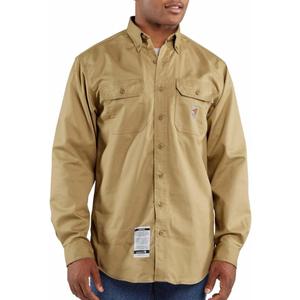 Carhartt Men's Flame-Resistant Classic Twill Shirt Size Medium