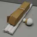 White Boho Curtain Rods for Windows, 1" Adjustable Decorative Heavy Duty Window Treatment Rods 48 to 84 inch with Pinecone Twine Finials, Rustic Farmhouse Drapery Pole for Bedroom (36''-88'' (1 Pack))